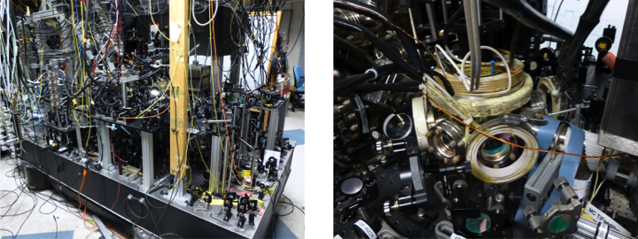 Vacuum chamber and cold atoms